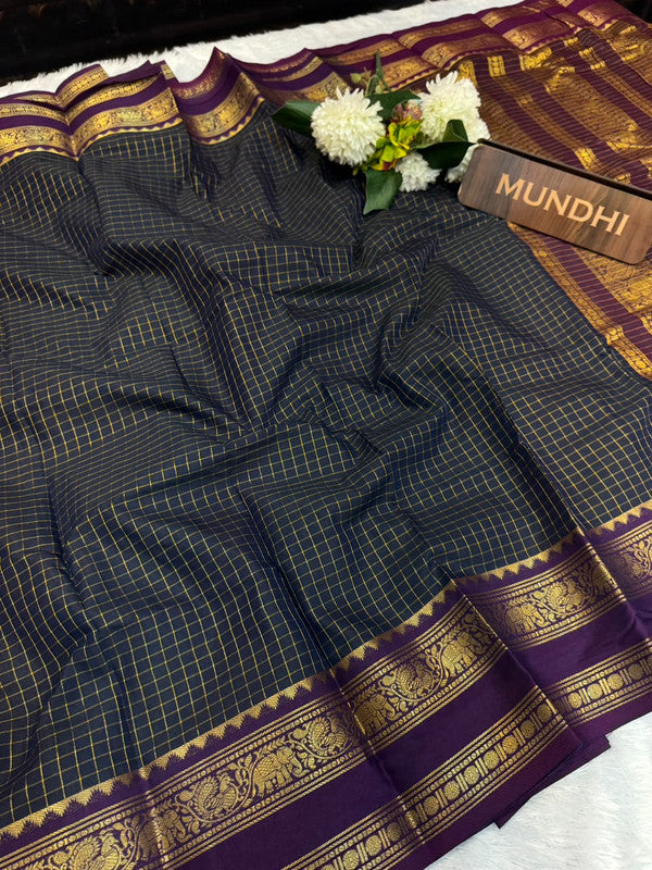 Savya Fancy Silk Saree with Zari Work | SA08