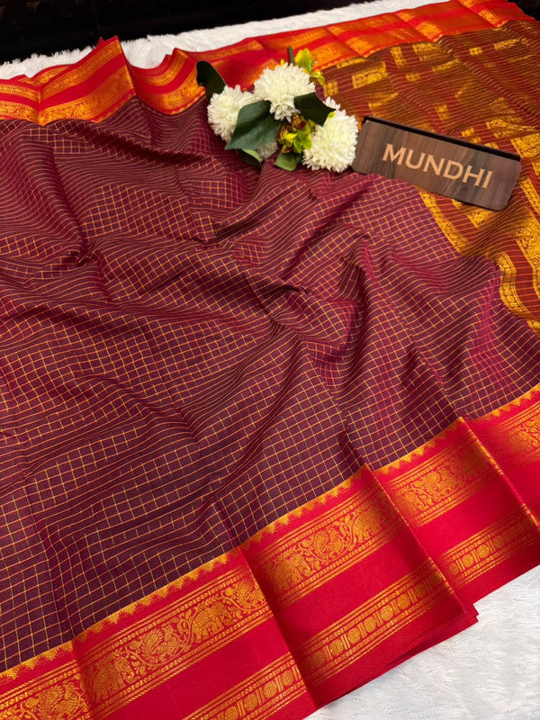Savya Fancy Silk Saree with Zari Work | SA09