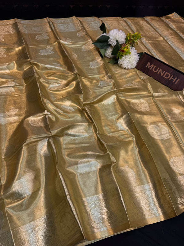 Zivara Silk Fancy Saree with elegant zari work