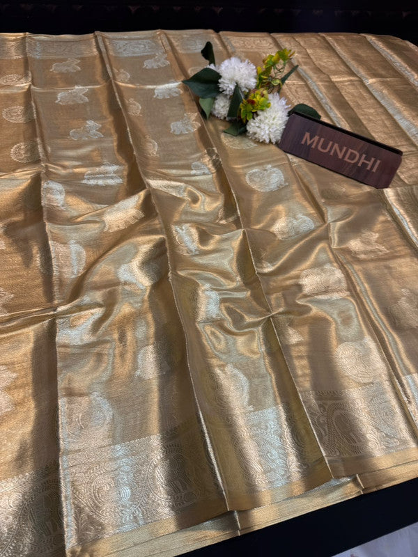 Zivara Silk Fancy Saree with elegant zari work