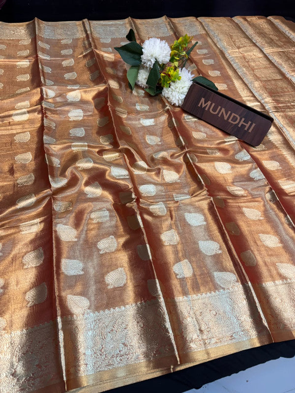 Zivara Silk Fancy Saree with elegant zari work