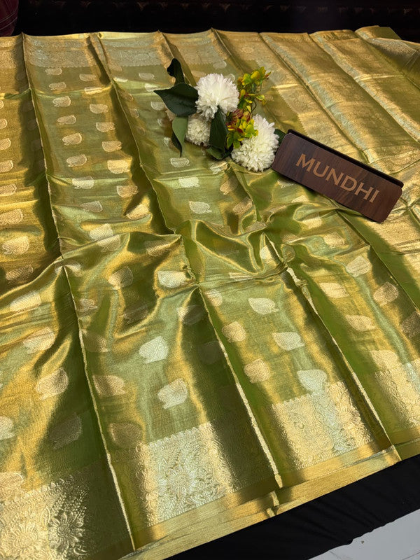 Zivara Silk Fancy Saree with elegant zari work