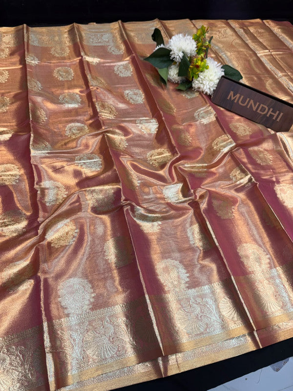 Zivara Silk Fancy Saree with elegant zari work