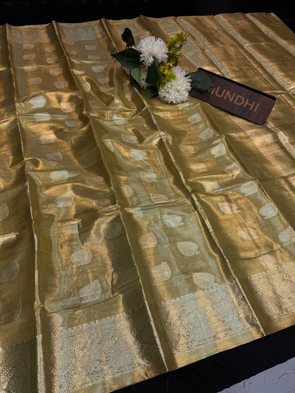 Zivara Silk Fancy Saree with elegant zari work