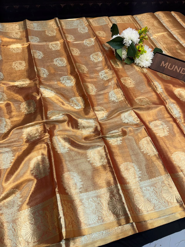 Zivara Silk Fancy Saree with elegant zari work