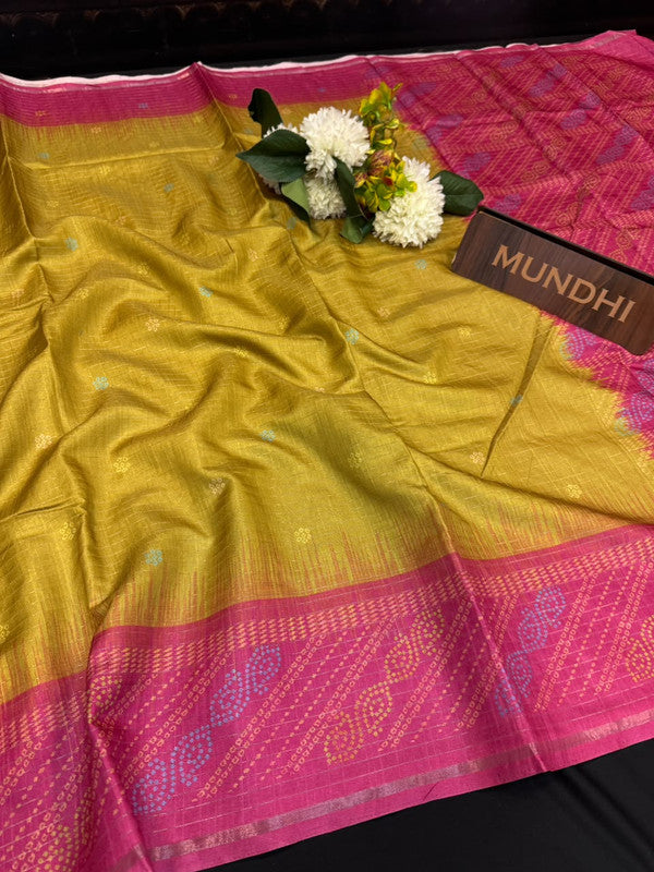 Bhivaram Fancy Silk Saree with traditional zari work
