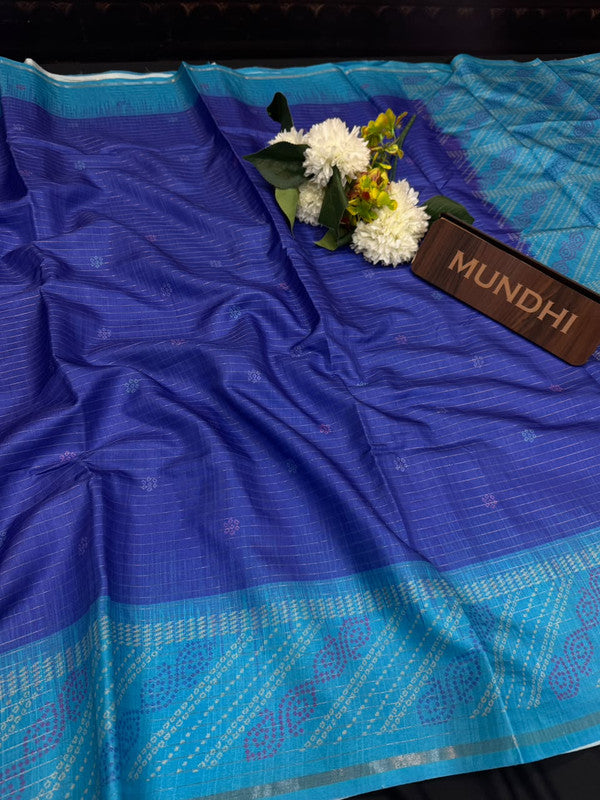 Bhivaram Fancy Silk Saree with traditional zari work
