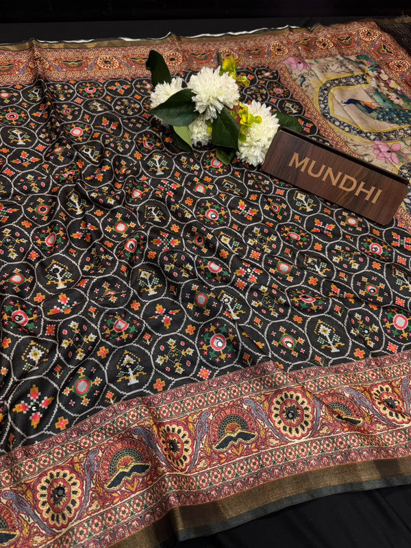 Siddhanth Maheshwari Mayura Fancy Silk Saree with Zari Work| MAW03
