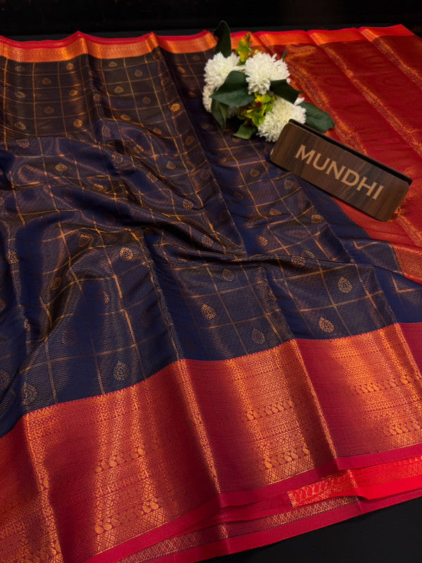 Venmathi Soft Silk Saree with Traditional Zari Work