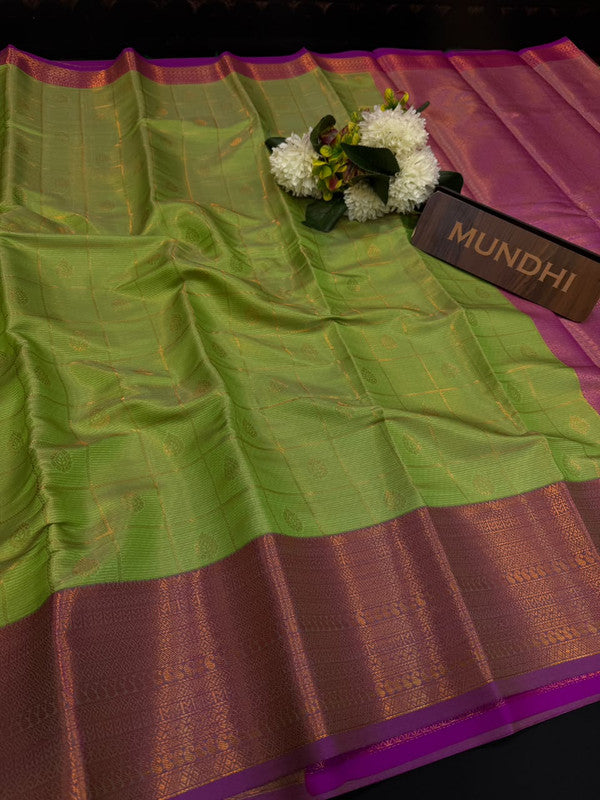 Venmathi Soft Silk Saree with Traditional Zari Work