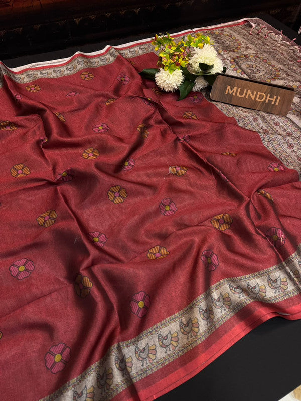 Bistro Art Fancy Saree for Women | Elegant Ethnic Wear| BAF22