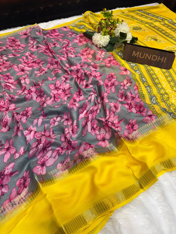 Love Today Fancy Saree with | Elegant Zari Work| LY28