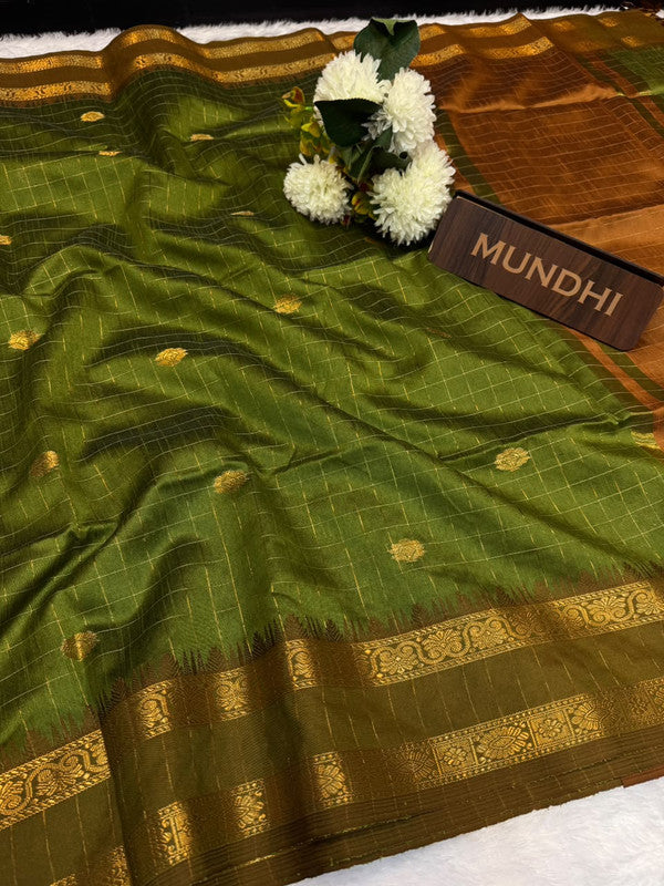 Celebrity Banarasi Raw Silk | Zari Work for Women | FV177