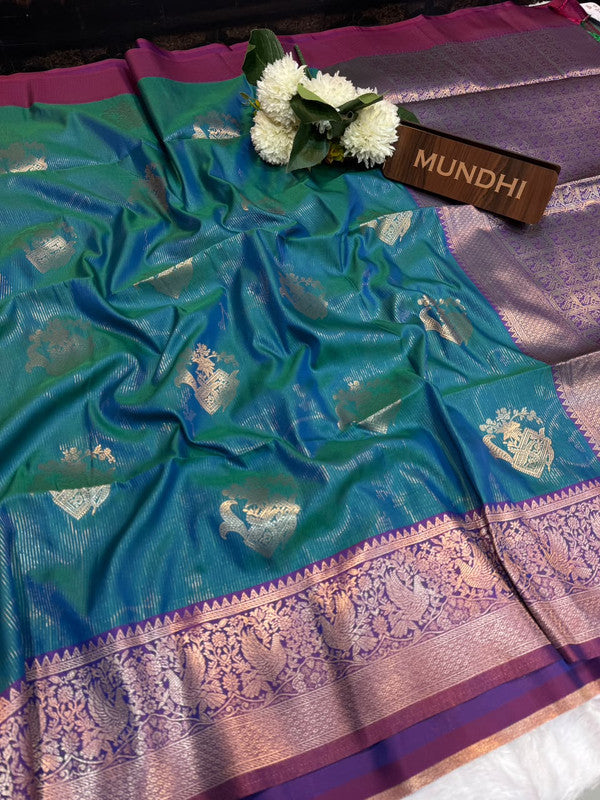 India Fancy Soft Silk | Zari Work | KFA30