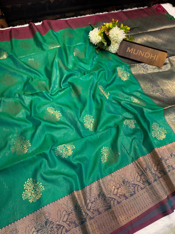 India Fancy Soft Silk | Zari Work | KFA38
