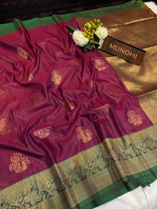 India Fancy Soft Silk | Zari Work | KFA36