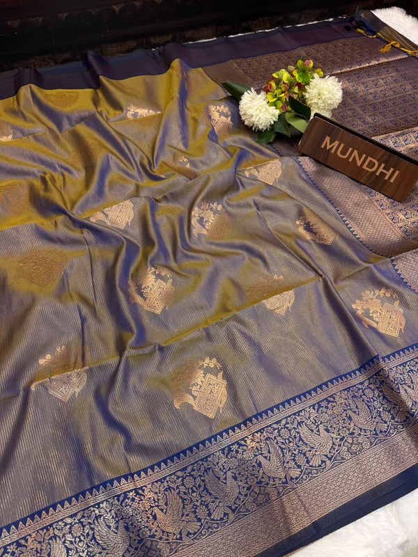 India Fancy Soft Silk | Zari Work | KFA39