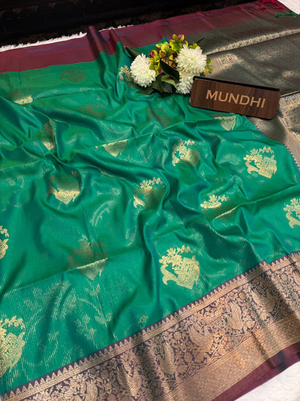 India Fancy Soft Silk | Zari Work | KFA43