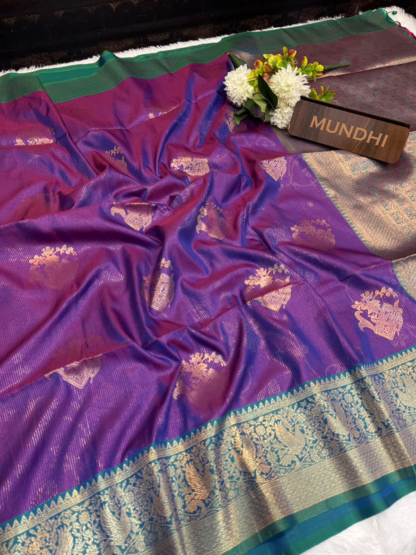 India Fancy Soft Silk | Zari Work | KFA46