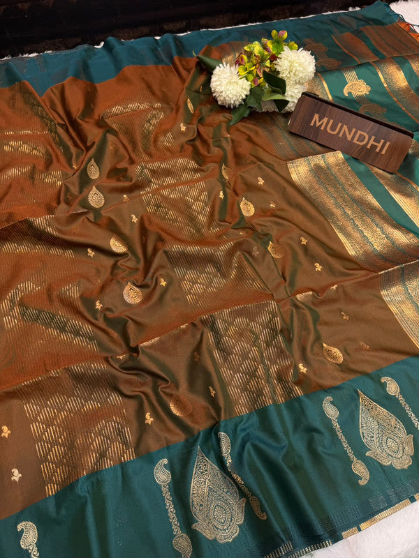 India Fancy Soft Silk | Zari Work | KFA57