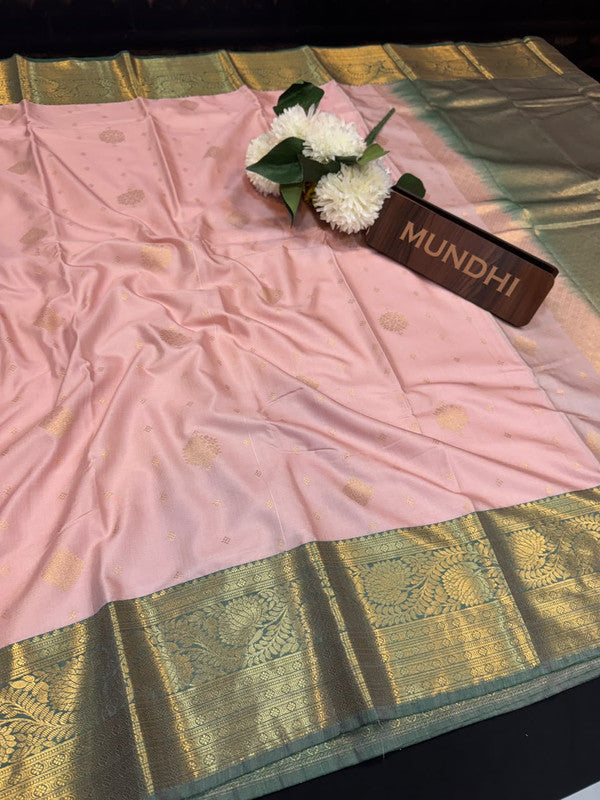 Vegan Silk Saree with |Zari Work for Women| VG184