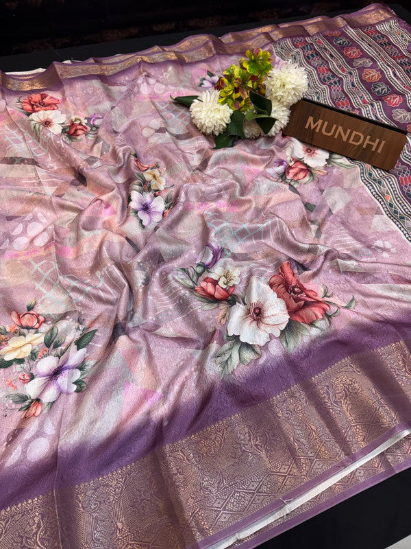 Priyatama Fancy Silk Saree with Zari Silk design