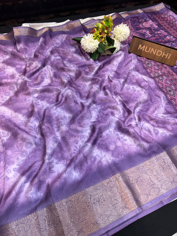 Priyatama Fancy Silk Saree with Zari Silk design