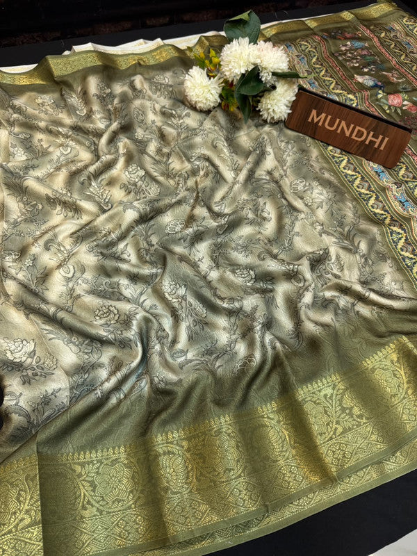 Priyatama Fancy Silk Saree with Zari Silk design