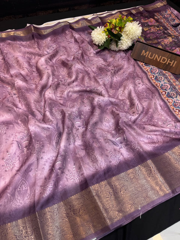 Priyatama Fancy Silk Saree with Zari Silk design