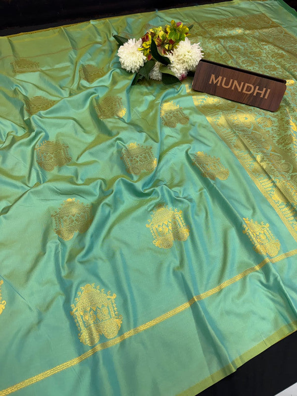Maghizhini Soft Silk Saree with Zari Silk design