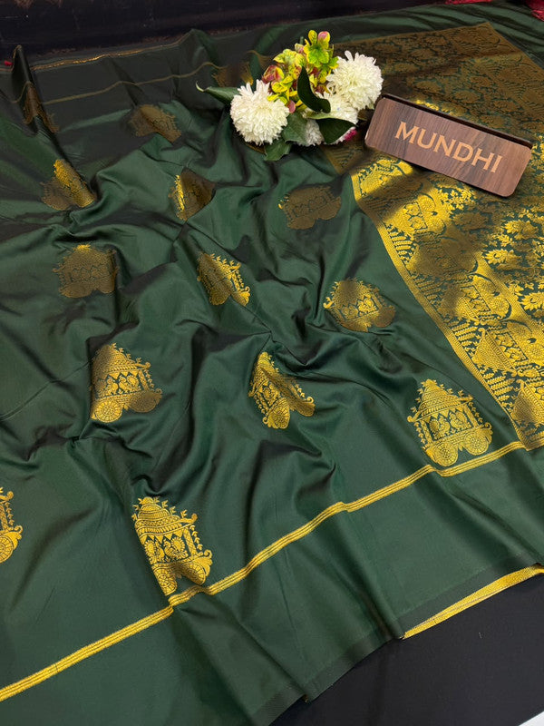 Maghizhini Soft Silk Saree with Zari Silk design
