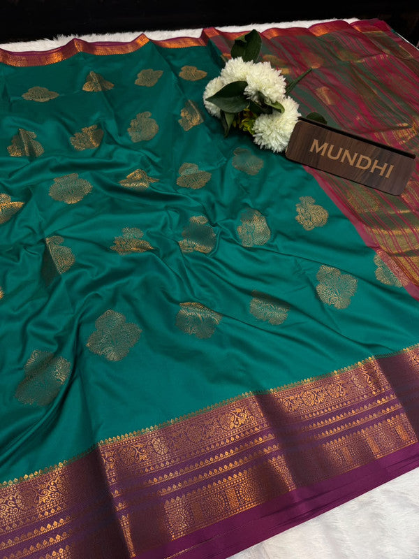 Futka Soft Silk Saree with Zari Work