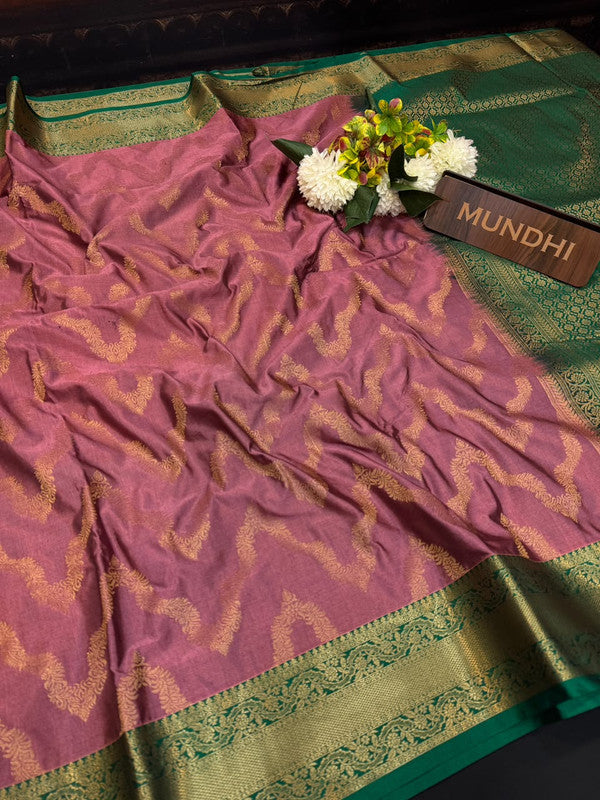 Mild Damage Pure Silk Cotton Saree | Zari Work | MDP08