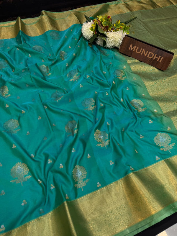 Mild Damage Pure Silk Cotton Saree | Zari Work | MDP33