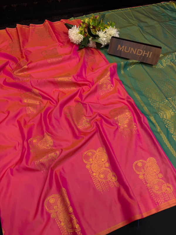 Mild Damage Pure Silk Cotton Saree | Zari Work | MDP41