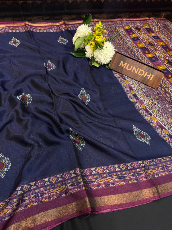 Black Cotton Sarees | Elegant Zari Border Collection|  BK50