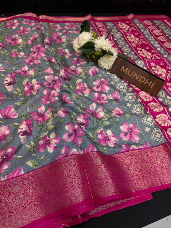 Super Chance Fancy Silk Saree with Zari Work| SC05