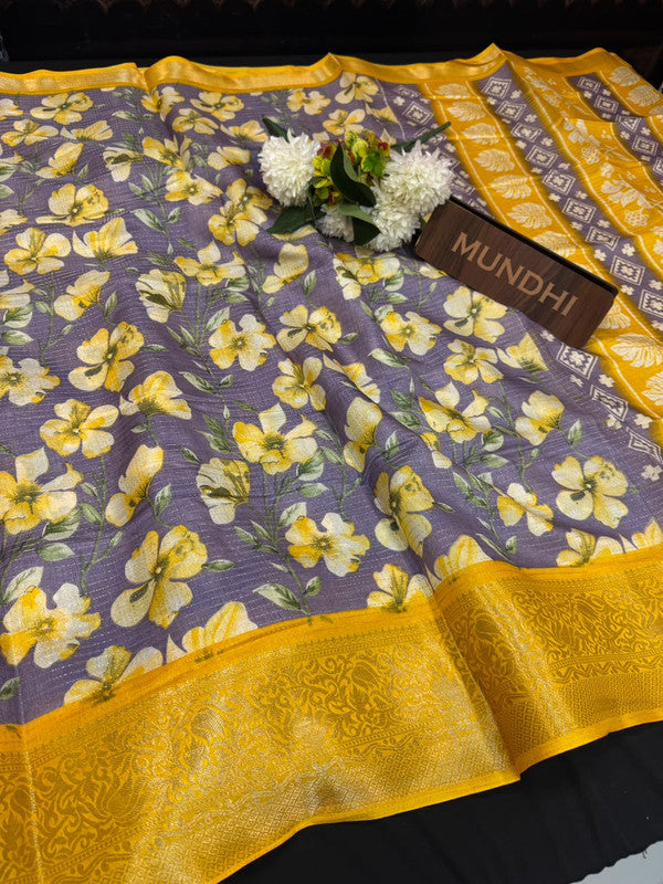 Super Chance Fancy Silk Saree with Zari Work| SC08