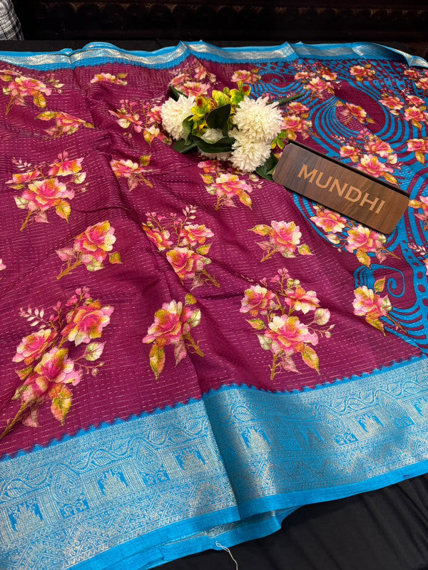 Super Chance Fancy Silk Saree with Zari Work| SC10