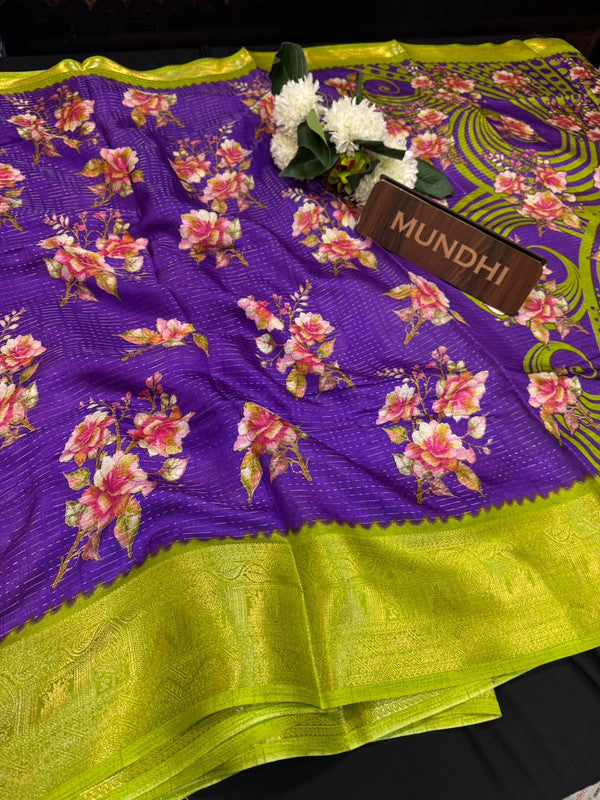 Super Chance Fancy Silk Saree with Zari Work| SC12