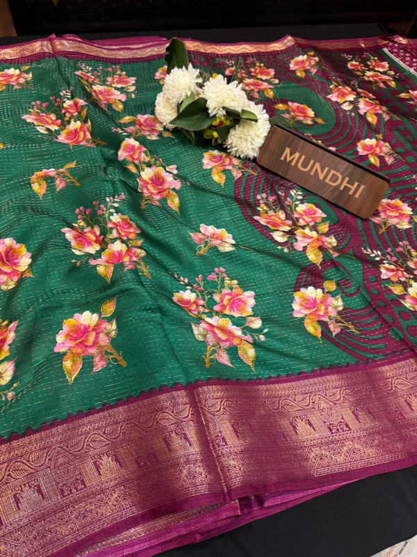 Super Chance Fancy Silk Saree with Zari Work| SC16