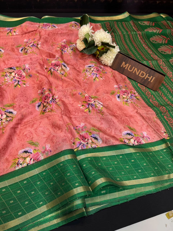 Meenal Butti Fancy Silk Saree with Zari Work| BEE10