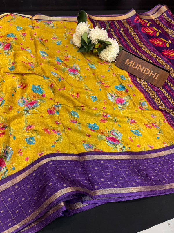 Meenal Butti Fancy Silk Saree with Zari Work| BEE16