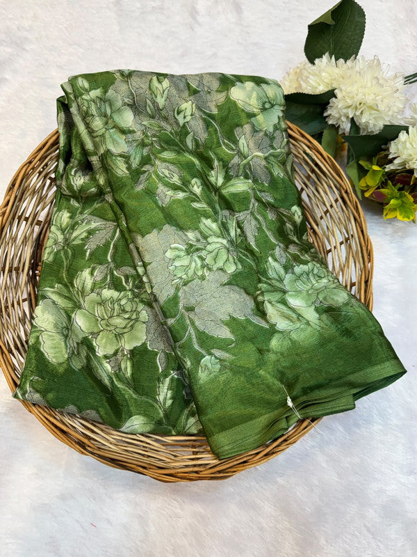 Turkey Silk Saree with Crepe Silk Design