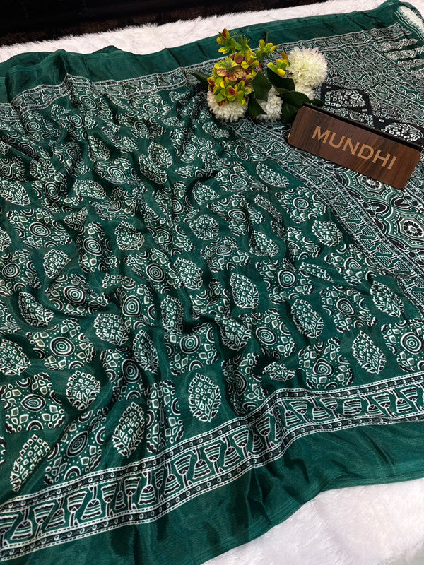 Turkey Fancy Silk Saree with Crepe Silk Design