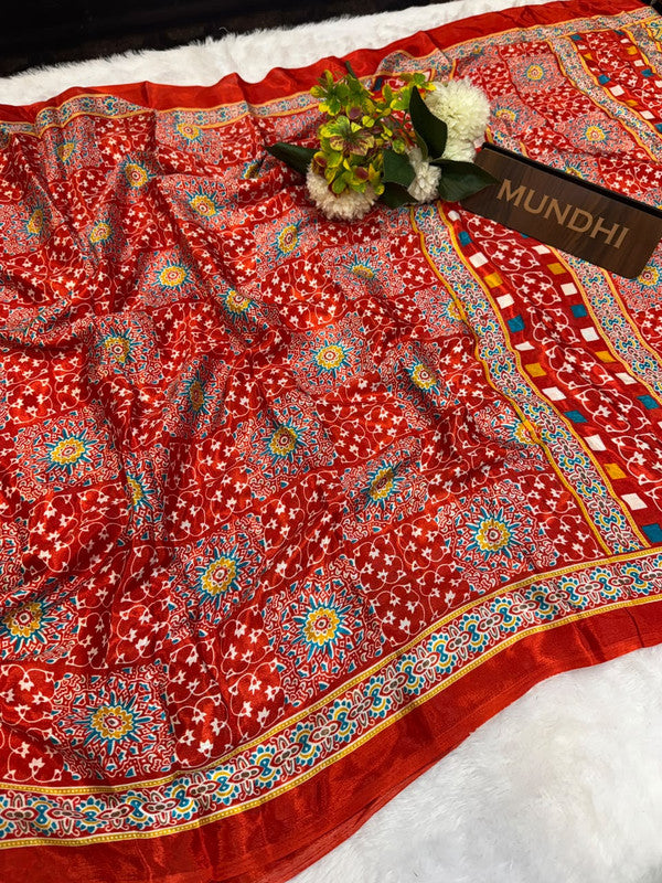 Turkey Silk Saree with Crepe Silk Design