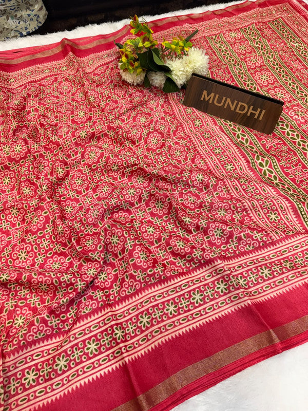 Turkey Silk Saree with Crepe Silk Design
