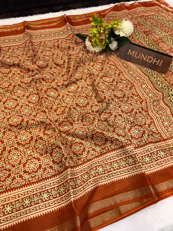 Turkey Silk Saree with Crepe Silk Design