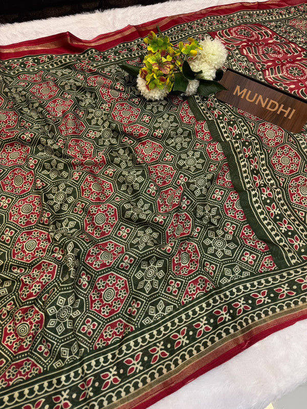 Mal CottonSilk Saree with Crepe Silk Design