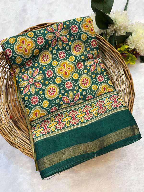 Mal CottonSilk Saree with Crepe Silk Design